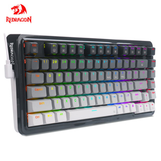 REDRAGON KS82-B USB RGB Jogo Mecânico 78 % Teclado Com Fio 82 Teclas Layout Hot-Swap Compact Gamer Para Computador PC Portátil em Oferta na Shopee