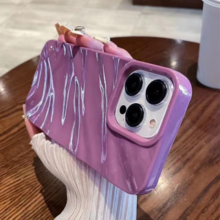 Capa Criativa De Silicone Macio De Onda Sólida TPU À Prova De Choque Para iPhone 14 13 12 11 Pro Max XR XS 7 8 Plus