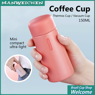 Garrafa Térmica Portátil De Aço Inoxidável Para Xícara De Café Com Água 150ML/4 Cores em Oferta na Shopee