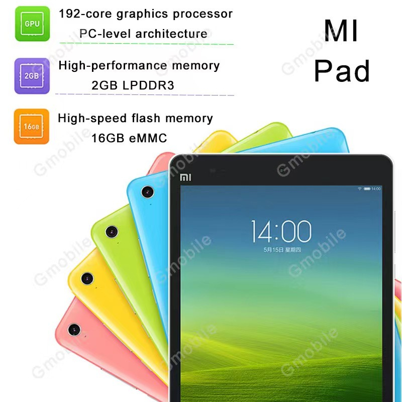 Versão Global Xiaomi Tablet 7.9 polegadas 2GB +64GB 2K Display 6700m Android 7.0