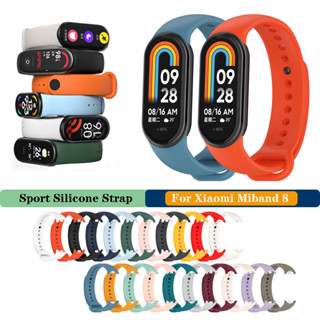 Bracelete Para Xiaomi Mi Band 8 Substituição Silicone Colorido Confortável miband 8