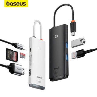 Baseus Adaptador USB 3.0 Tipo C HUB Para HDMI Compatível Com 6 Em 1 MacBook Pro Air
