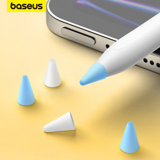 Baseus 12Pcs Lápis Stylus Hardshell Capa De Reposição De Silicone Para Bluetooth Apple 1/2 Bico De Proteção Universal