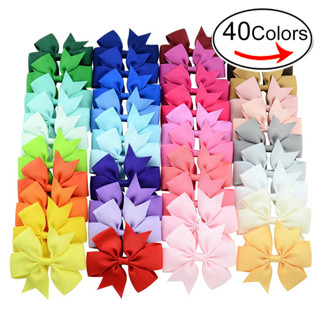 🎀 Laços De Cabelo Infantil 8cm*8cm Presilha De Cabelo Infantil Acessórios De Cabelo Inf...