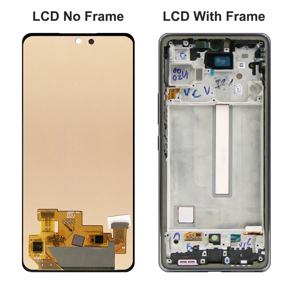 Display Para Samsung Galaxy A53 5G A536 A536B A536U LCD Tela De Toque Digitador Assembléia Peças Reparo