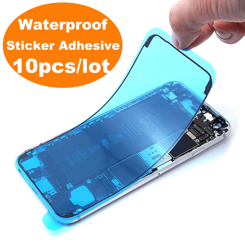 10Pcs Adesivo De Vedação À Prova D'água Para iPhone 6S 7 8 Plus X XS 11 12 13 14 Pro Max XR Fita Adesiva De Tela LCD 3M Reparo De Cola em Oferta na Shopee