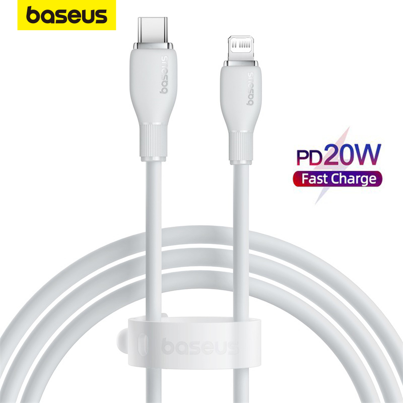 Baseus Cabo De Carregamento Rápido Tipo-C Para Ip Pd Baseus 20w em Oferta na Shopee