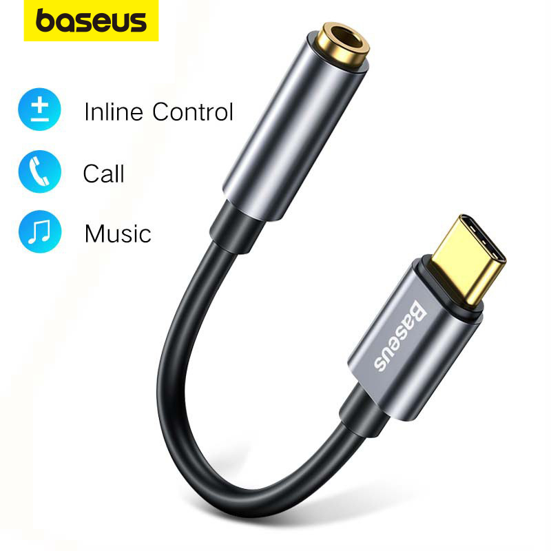 Baseus Type C Male to 3.5mm Female Headphone Jack  Converter