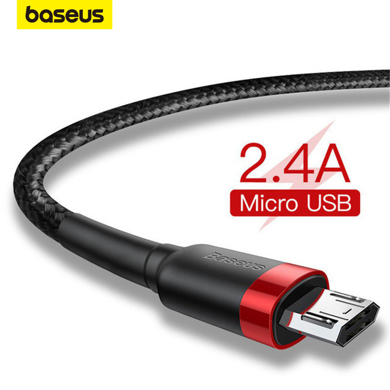 Cabo Micro USB Baseus reversível 1-2m em Oferta na Shopee