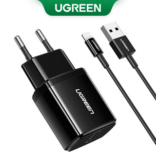 Carregador De Telefone USB UGREEN 5V2.1A Mini Wall Charger EU Adaptador Para iPhone 8 11 X XR Xiaomi Celular Fone De Ouvido