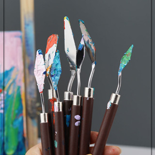 Espátulas Pintura A Óleo E Artística De Aço Inoxidável