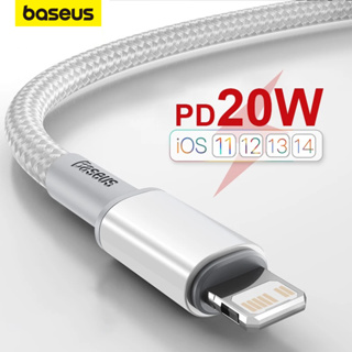 Cabo De Iluminação Usb C Para phone 12 Baseus 20w em Oferta na Shopee