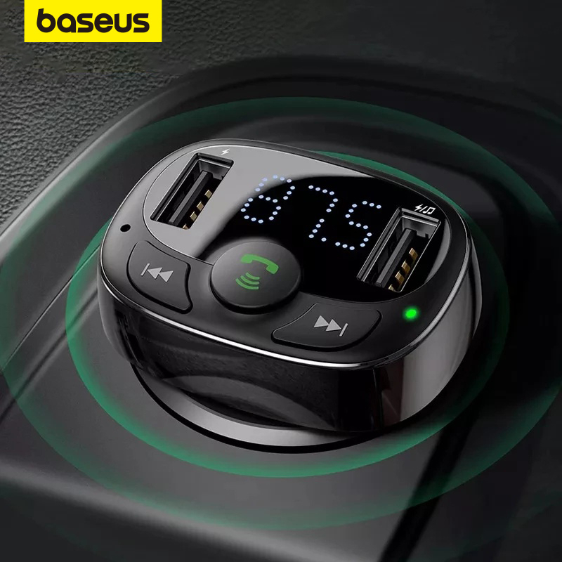 Baseus Car Audio Transmissor FM Bluetooth