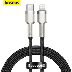 Baseus 20W Tipo C para Cabo de Iluminação Suporta Carregamento Rápido para Phone