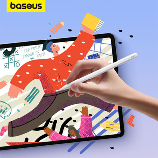 Caneta Baseus Smooth Escrita 2 Séries Stylus Para Lápis Apple Com Indicadores LED De Carregamento Sem Fio