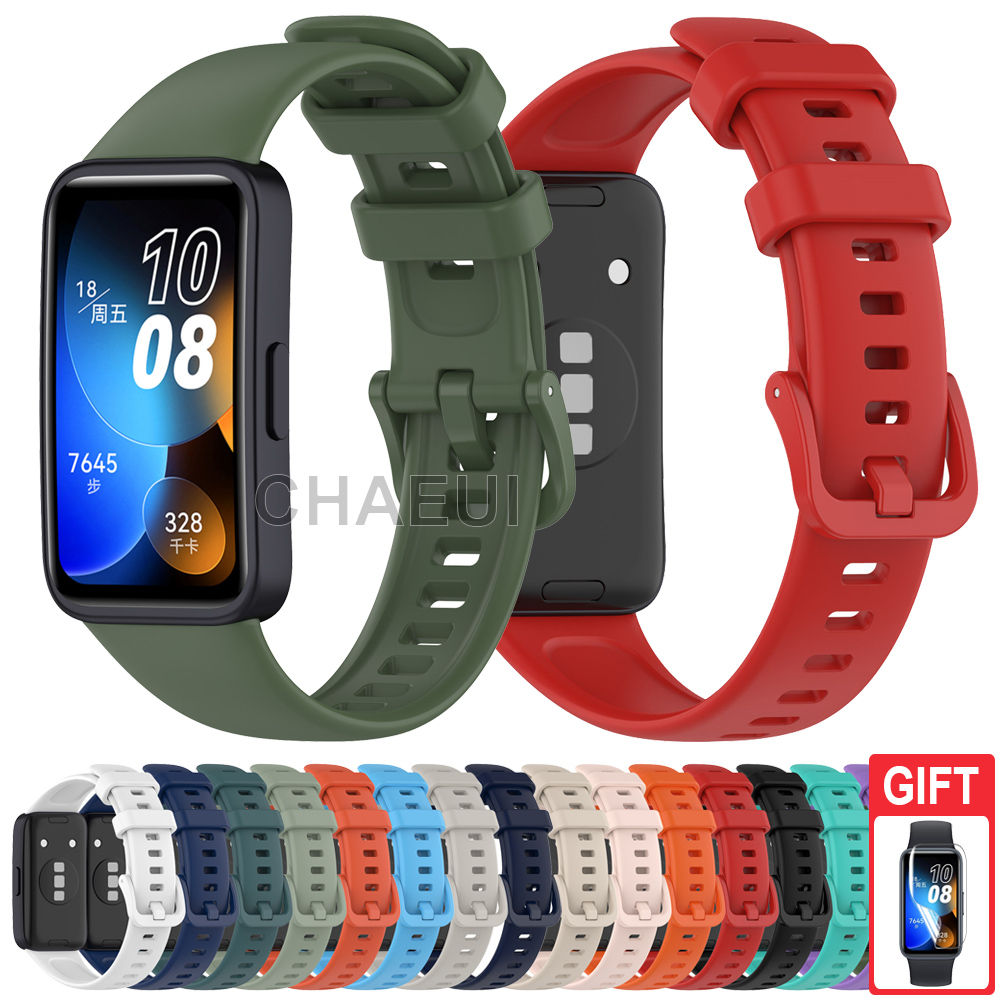 Pulseira De Silicone Para Substituição De Huawei Band 11 Pro 10 9 8 7 6 / Honor Band 6