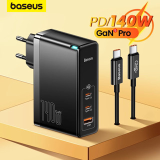 Baseus 140W GaN USB Tipo C PD3.1 Carga Rápida Para Macbook Tablet 4.0 3.0 iPhone 14 13 12