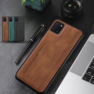 Caixa De Couro De Luxo Para Samsung Galaxy Note10 Lite M60S Telefone TPU Soft Shockproof em Oferta na Shopee