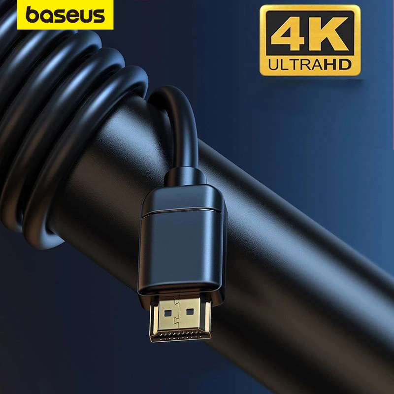 Baseus 4K to 4K HD Gold Plated Computer Cable 1080P 3D HDMI-compatible for HDTV XBOX PS4