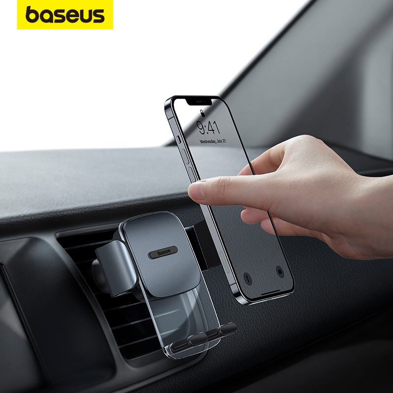 Suporte Veicular Baseus Air Vent Para iP , Samsung, Huawei em Oferta na Shopee