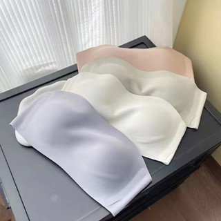 Soutien Sem Costura Alças Invisível Lingerie Fio Roupa Íntima Feminina Push Up Bralette