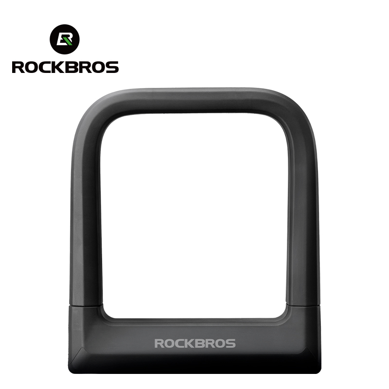 Fechadura Em U De Silicone Rockbros Forma De Bicicleta Anti-Roubo Para Veículos Elétricos Com 2 Chaves em Oferta na Shopee