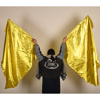 1Pair Double Flag Wing Dance Props Adequado Para Desempenho Esportivo