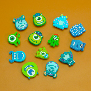 Shoe Decoration for Croc Pins Colorfully Monster DIY Shoes Shoe Charms Pins Accessories Jibz for Croc