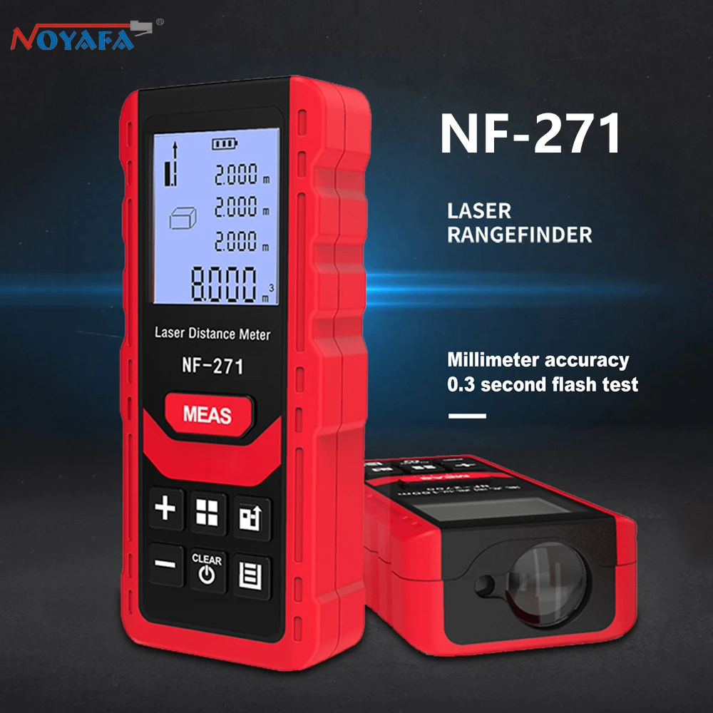 Noyafa NF-271 Ferramenta De Teste/Medidor De Distância A Laser 50M/70M Rangefinder/Trena Medição