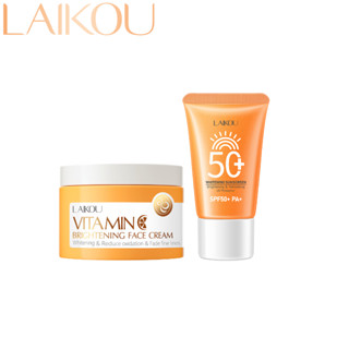 LAIKOU Conjunto De Cuidados Com A Pele Hidratante Leite Brilhante Protetor Solar Sakura SPF50