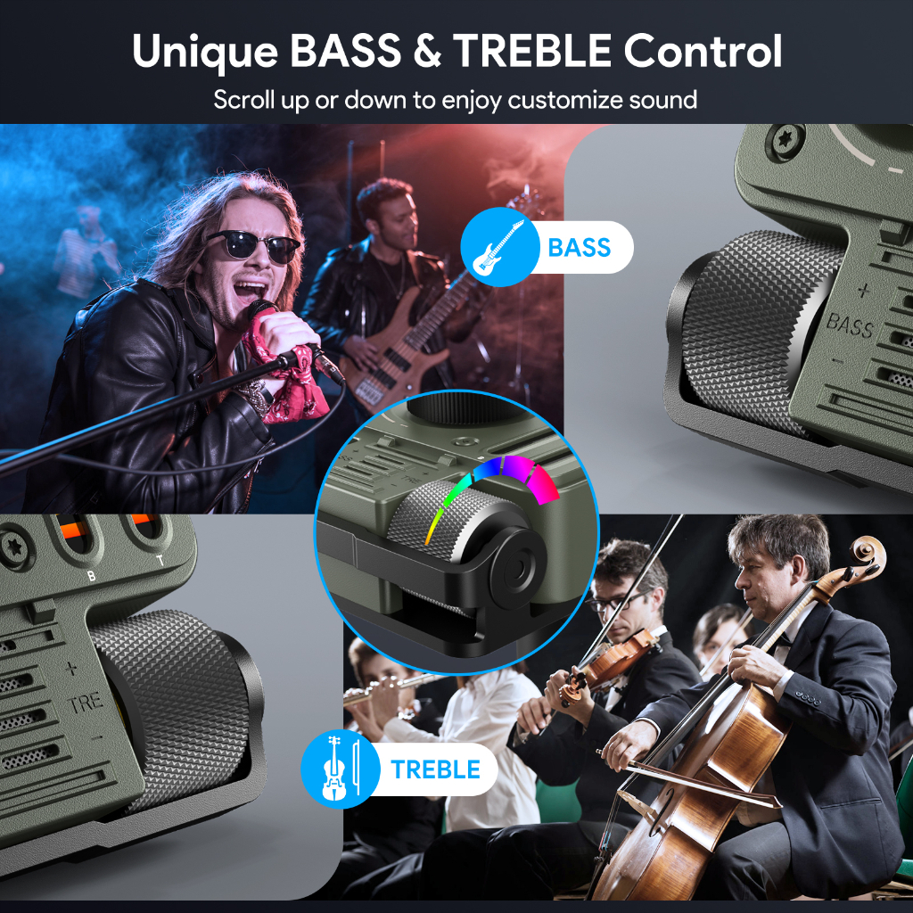 Detalhes do LENCENT Bluetooth 5.3 FM Transmitter, HiFi Music Player, 30W PD Type-C Fast Charger, Car Radio Adapter