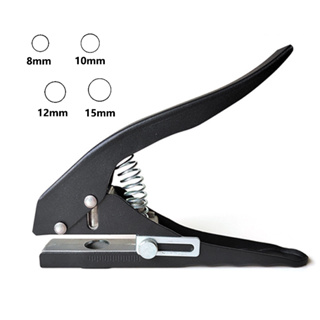 8mm 10mm 12mm 15mm Círculo Buraco Perfurador De Papel Mão Redondo Único Furo Para Cartões De Identificação PVC Crachá Fo em Oferta na Shopee