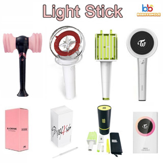 Bastão De Luz Oficial Kpop NCT Stray Kids Preto Rosa Duas Vezes LED Hiphop Concerto Lâmpada Fluorescente