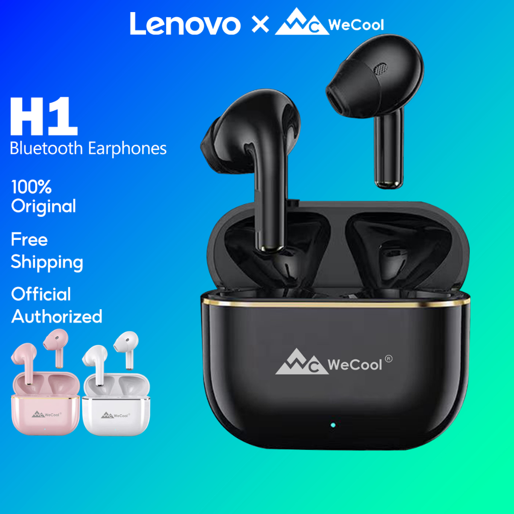 WeCool H1 2022 Novo Fone De Ouvido Sem Fio True Bluetooth wireless Earphone IPX5 BT 5.2 Fones De Baixa Latência Para Jogos Com Microfone HD Music Original