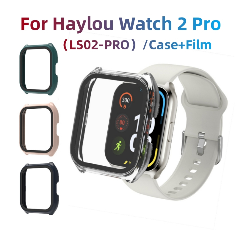 Para O Relógio Haylou Smartwatch 2 PRO/LS02-Pro Do Com Tela De Vidro Temperado Capa À Prova De Choque