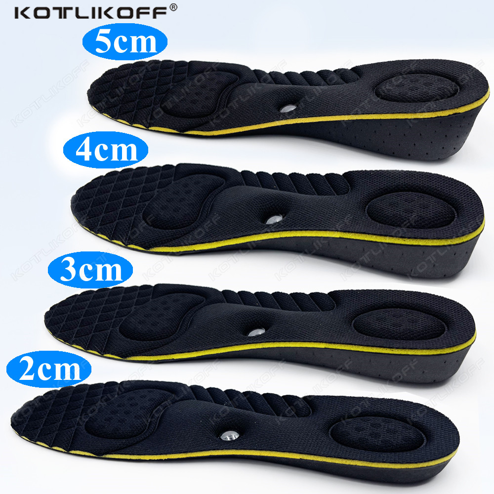 Palmilhas De Massagem Magnética Altura Aumento Da Para Mulheres Homens 2/3/4/5 Cm Up Suporte De Arco Invisível Ortopédicas Elevação