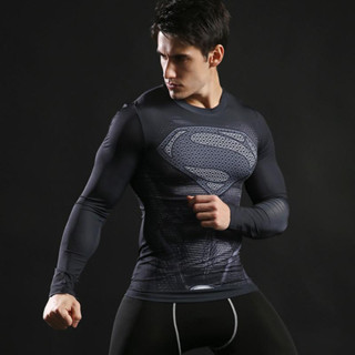 Camisas De Compressão Masculina Esportiva Vestuário De Treino Esportivo Tops De Corrida