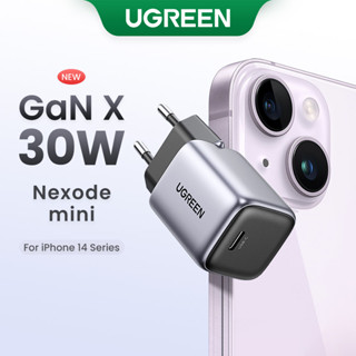 【 New Venda Link 】 UGREEN 20W GaN 30W Suporte De Carregador PD QC Carregamento Rápido Para iPhone 14 , 13 Pro Max , iPad mini 6 , Samsung Glaxy S20 , S21 , Huawei P30 , Motorola Edge 40