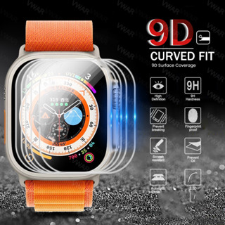 2PCS/4Pcs Filme De Vidro Temperado Para Relógio Ultra 49mm Hello Watch 3 2 Protetor De Tela HD iWatch 49mm HK8 Max H11 H12