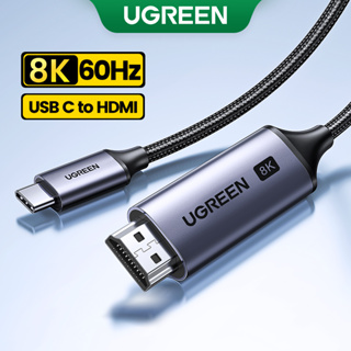Cabo UGREEN USB C A 8K Compatível Com HDMI 8K/60Hz 4K/120Hz Para MacBook Pro iMac iPad Samsung Galaxy Tipo HD 2.1 em Oferta na Shopee