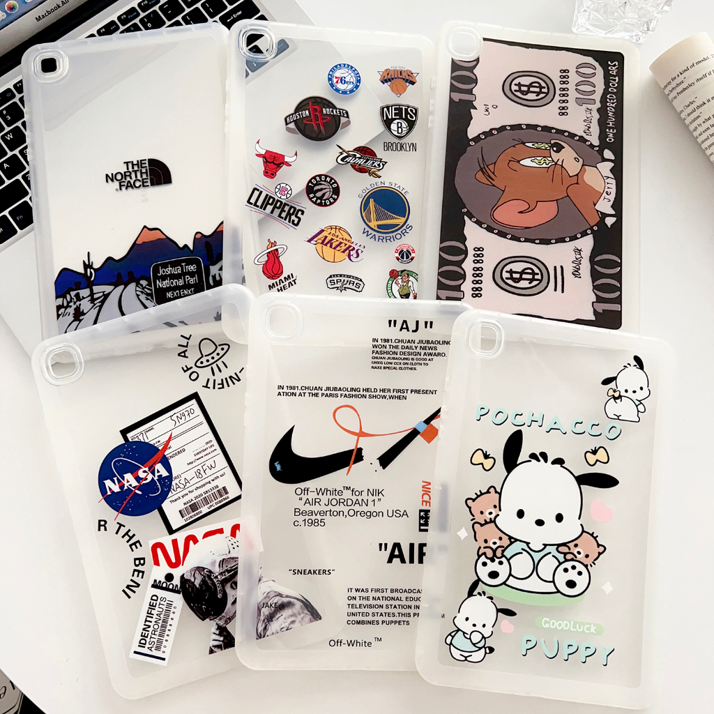 Para Samsung Galaxy Tab S7 FE S7+ S8+ A8 A7 S6 Lite Capa De Silicone Engrossada Padrão De Moda 12,4 " 11,0 10,4 " T500 T509 P610 P619 10,5 " X200 X205 8,7 " T225 A 8,0 T295 T290