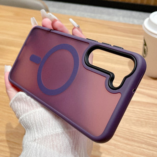 Caixa Magnética Para Samsung S22 S23 Ultra Plus Matte Skin Feel Shockproof Proteção Dura