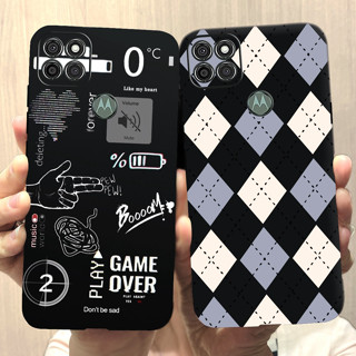 Caixa Para Moto Motorola G9 Plus Play Power G 9Play Soft Silicone Cover Preto Nova De Verificação 2023 Telefone Pintado