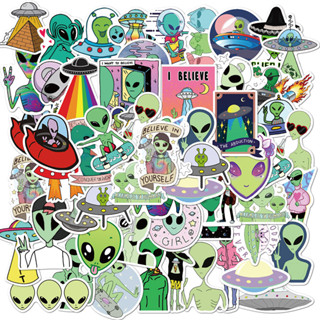 50Pcs Autocolante De Cartoon Cute Alienígena ET À Prova D