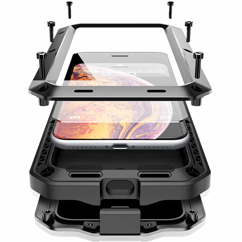 LOVE MEI 360 Capa Protetora Completa À Prova D'água De Choque Armadura Para Samsung Galaxy A34 A54 5G S24FE S25FE De Met