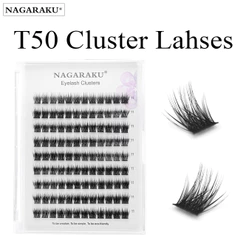 NAGARAKU DIY Extensão De Cílios Segmentados Volume Natural Isqueiro Pacotes Maquiagem Ferramentas De Beleza Autoenxertia