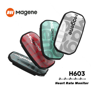 【Official warranty】Magene H603 monitor De Freqüência Cardíaca Para Ciclismo Cor Mover sensor De Formiga Bluetooth Com Alça De Peito Computador Wahoo Garmin Sports