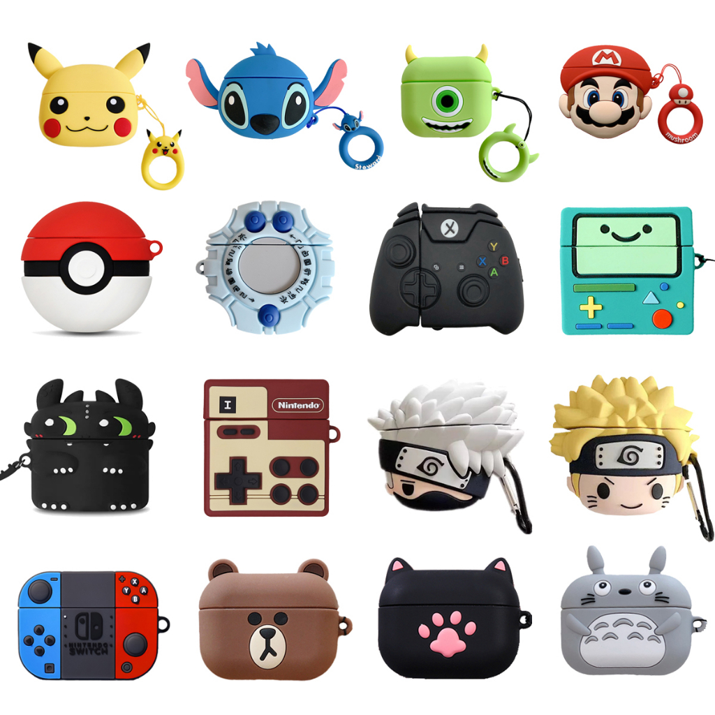 Totoro Dos Desenhos Animados Jogo Ninja Caso Para Apple AirPods Pro 2 Geração Escudo Vagens De Ar 2nd Gen Capa Protetor em Oferta na Shopee