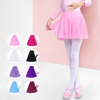 Meninas Chiffon Ballet Saia De Dança Skate Scarf em Oferta na Shopee