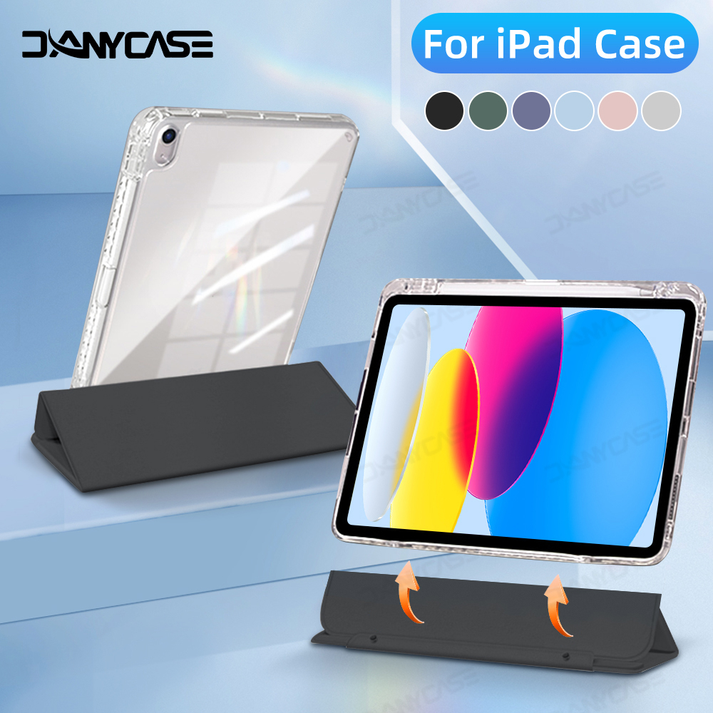 Estojo Separado Para iPad Pro 2022 12,9 4o 5o 6o 11 4o Air 4 5 10,9 10o Generation Mini 6 10,2 7o 8o 9o 10,5 9,7 Capa Transparente